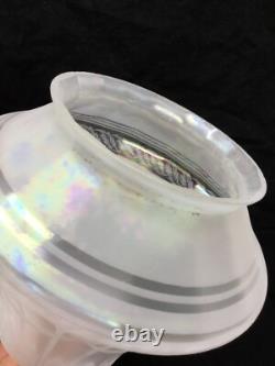Antique Shade Etched Glass Iridescent 5 Fitter