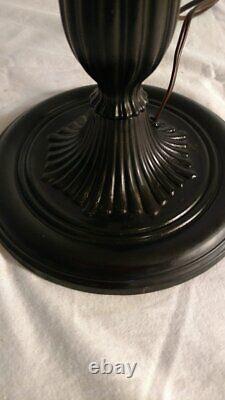 Antique Signed Miller Lamp Base for leaded/stained glass shade