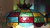 Antique Stained Glass Hanging Lamp Shades