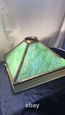 Antique Stainglass light shade art crafts craftsman