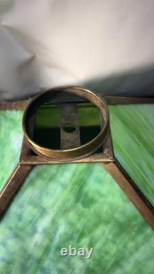 Antique Stainglass light shade art crafts craftsman