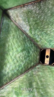 Antique Stainglass light shade art crafts craftsman