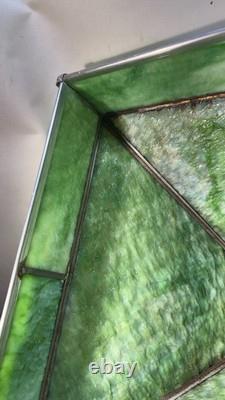 Antique Stainglass light shade art crafts craftsman