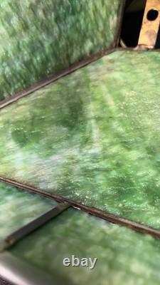 Antique Stainglass light shade art crafts craftsman