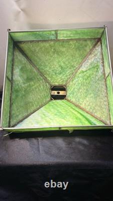 Antique Stainglass light shade art crafts craftsman