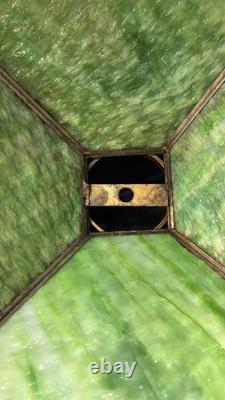 Antique Stainglass light shade art crafts craftsman