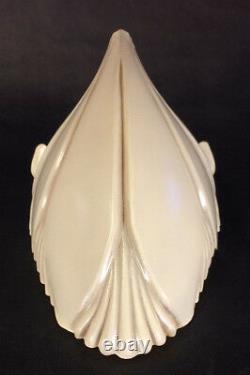 Antique Style Frost Tan Chandelier Batwing Slip Shade for Markel Light Fixture