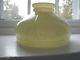 Antique Vintage Akron Cremax Yellow Glass Lamp Shade Also For Coleman Lamps