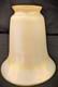 Antique Wave Pattern Art Glass Lamp Light Fixture Shade
