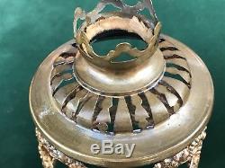 Antique jeweled fairy Lamp Candle Shades filigree Vintage Ornate
