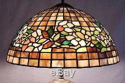 Antique or Vintage Stained Glass Lamp Shade Handel Duffner Kimberly