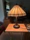 Antique Table Lamp Base And Shade