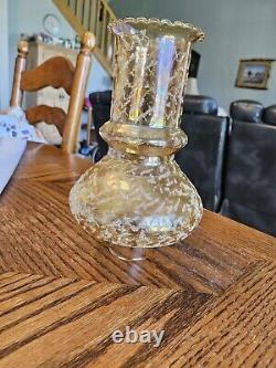 Antique vintage glass lamp shades