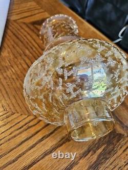 Antique vintage glass lamp shades