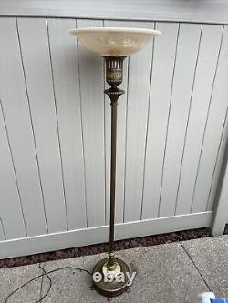 Art Deco 1930's Vintage Torchiere Floor Lamp