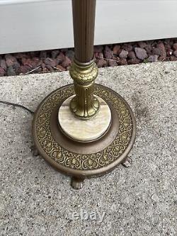 Art Deco 1930's Vintage Torchiere Floor Lamp