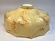 Art Deco Bohemian Loetz Glass Lamp Shade Lunar Moon Marble Slag Ruffled Rim