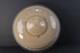 Art Deco Large Peach Tan Glass Ceiling Light Shade Bowl 3 Metal Hangers