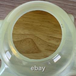 Art Nouveau VASELINE URANIUM Art Glass 1.75 Fit Light Fixture Lamp Shade