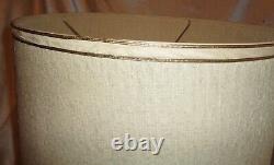 Basketweave Textured Drum Vintage Lamps Lamp Shades 16x13 inch Set of 2