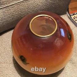 Beautiful SuccessPittsburgh PLB & G Co GWTW antique oil lamp colorful floral