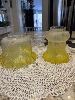 Beautiful Vintage Gas/Oil Lamp Shades