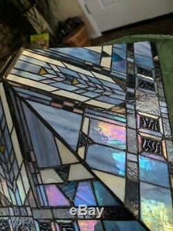 Beautiful Vintage Stained Glass Lamp Shade