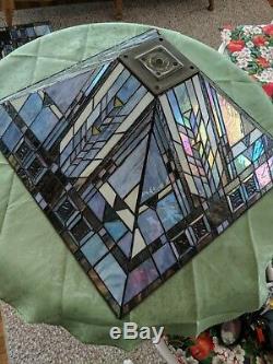 Beautiful Vintage Stained Glass Lamp Shade