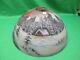 Beautiful Vintage Reverse Hand Painted Snow Covered & Forest Scene Lamp Shade