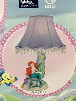 Brand New Vintage Disney LITTLE MERMAID TABLE LAMP & SHADE NIB RARE