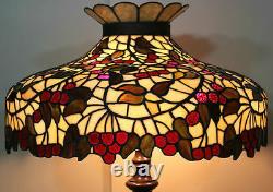 Chicago Mosaic Leaded Stained Glass Lamp Shade Cherry Tree Tiffany Style 25