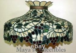 Chicago Mosaic Leaded Stained Glass Lamp Shade Cherry Tree Tiffany Style 25