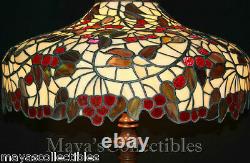 Chicago Mosaic Leaded Stained Glass Lamp Shade Cherry Tree Tiffany Style 25