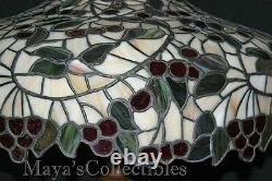 Chicago Mosaic Leaded Stained Glass Lamp Shade Cherry Tree Tiffany Style 25