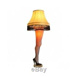 Christmas Leg Lamp Story 45in Light Vintage Fringe Lampshade Replica Holiday