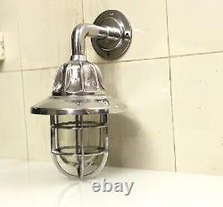 Collectible Lamp Shade Aluminum Marine Antique Exterior Wall Sconce Lamp Fixture