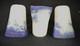Degue' Art Glass Tulip Shades Chandelier Wall Sconces Set Of 3