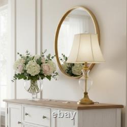 Eggshell Scallop Flare Bottom Corner Lamp Shade, 10x18x13 Inches