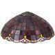 Elan Style Stained Glass Lamp Shade 16 Inch Diameter