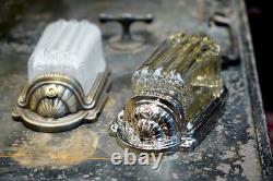 Elega Vintage Art-Deco Brass Wall Sconce Vint-In-Haus