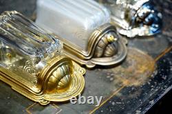 Elega Vintage Art-Deco Brass Wall Sconce Vint-In-Haus