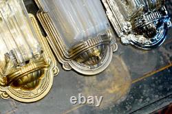Elega Vintage Art-Deco Brass Wall Sconce Vint-In-Haus