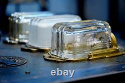Elega Vintage Art-Deco Brass Wall Sconce Vint-In-Haus