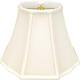 Elegant Eggshell Scalloped Flare Bottom Lamp Shade 6.5x12x9.25 Inches