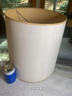 Extra Large BIG Huge Drum Lamp Light Shade Vintage Mid Century Modern MCM