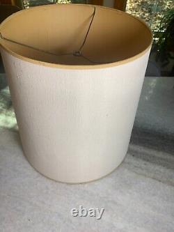 Extra Large BIG Huge Drum Lamp Light Shade Vintage Mid Century Modern MCM