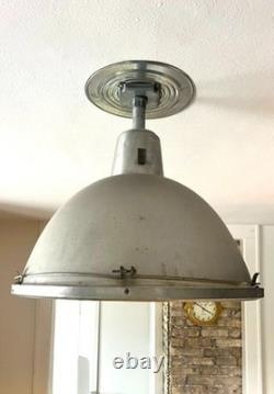 Extra large 22 Holophane industrial lights (unique opportunity -LOT of 12)
