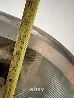 Extra large 22 Holophane industrial lights (unique opportunity -LOT of 12)
