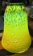 Four Antique Pate De Verre Style Lampshades Art Du France Unsigned One As-is