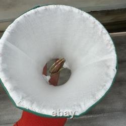 GreenRow Printed Sconce Lamp Shade Lattice Set/2 Green Multi 5h NWOB Read